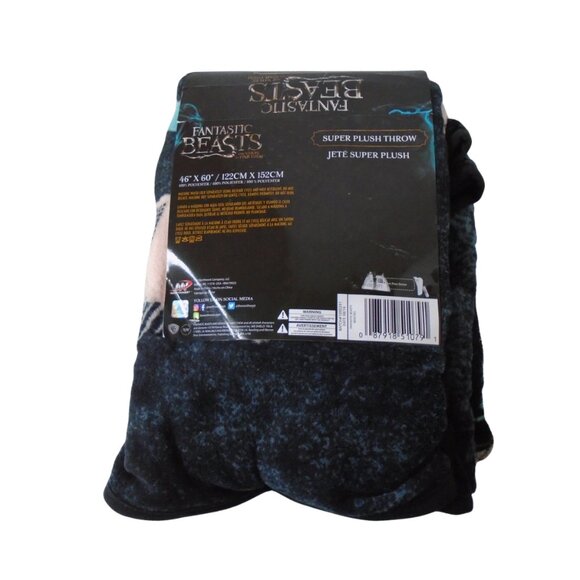 Fantastic Beast The Magic Briefcase Super Plush Throw 46"x60" NWT - Picture 4 of 4